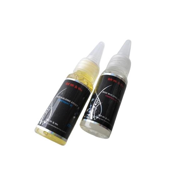 20ml*2 (合計40ml) エポキシ 接着剤  釣り竿 レジン スティック クリスタル エポキシ接着剤 修理キット釣り竿接着剤