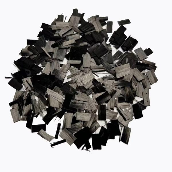 10mm 100g フレーク カーボン ファイバー 細断 素材 CFRP 炭素 繊維
