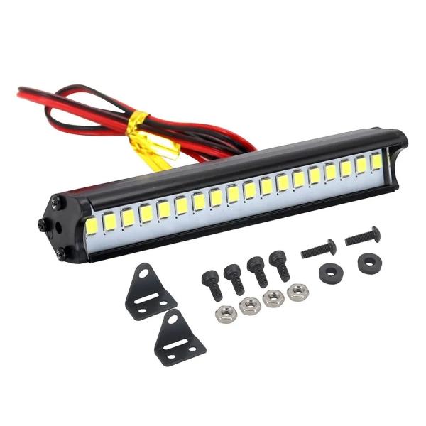 84mm ルーフ ランプ LED ライトバー 1/10 rc クローラ 作業灯