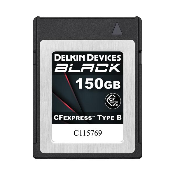 Delkin BLACK CFexpress Type B 150GB [J[h [DCFXBBLK150]