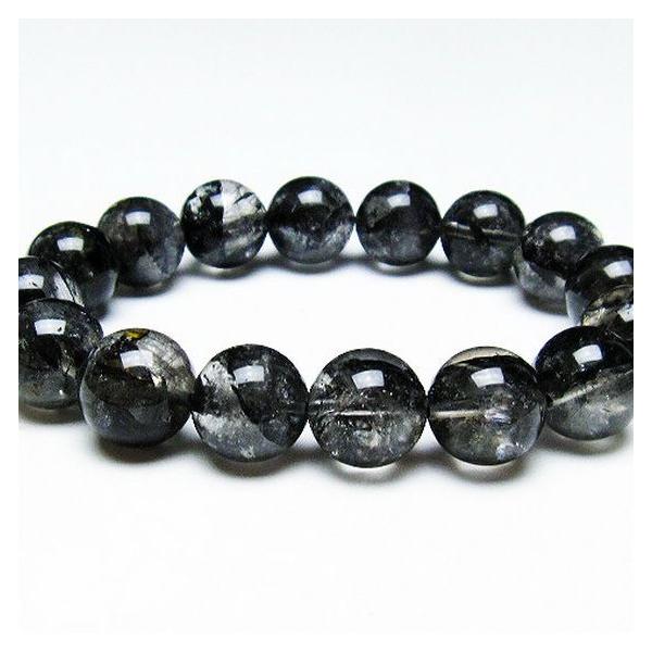 パワーストーン 天然石 ブラックエレスチャルクォーツ 骸骨水晶