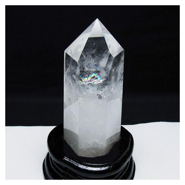 パワーストーン 天然石 虹入りヒマラヤ水晶六角柱 t222-2335 : H.S.K