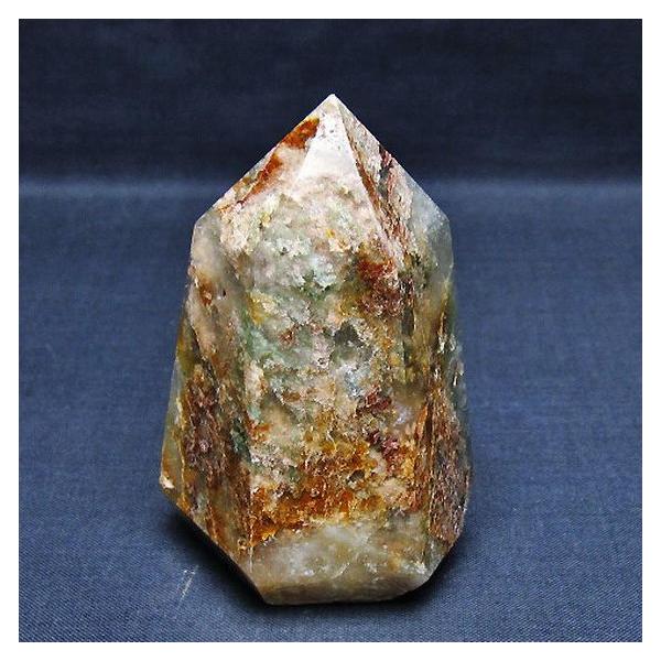 パワーストーン 天然石 ガーデンクォーツ（庭園水晶）六角柱 t222-2419