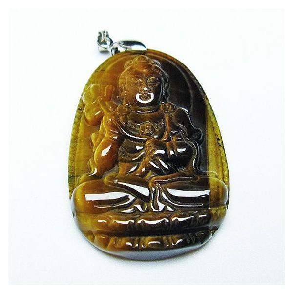 パワーストーン 天然石 タイガーアイ ※黄虎目石 ペンダント t277-1363