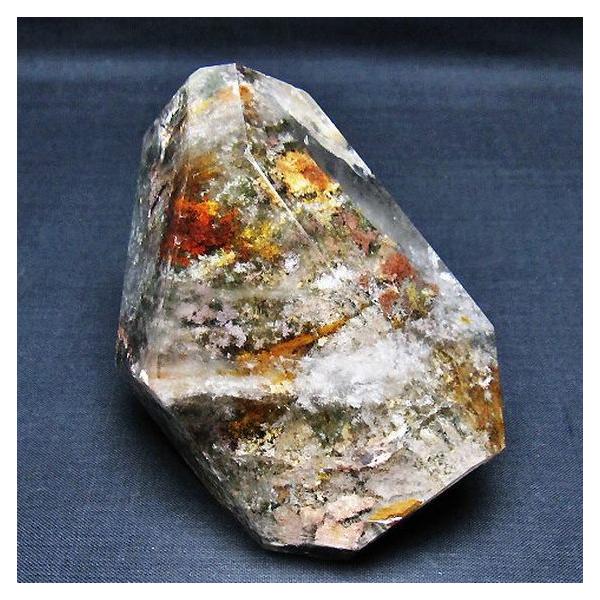 パワーストーン 天然石 ガーデンクォーツ（庭園水晶）原石 t577-4858