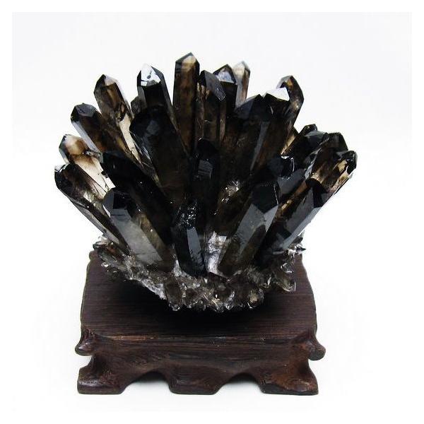 パワーストーン 天然石 アーカンソー産 モリオン 純天然 黒水晶