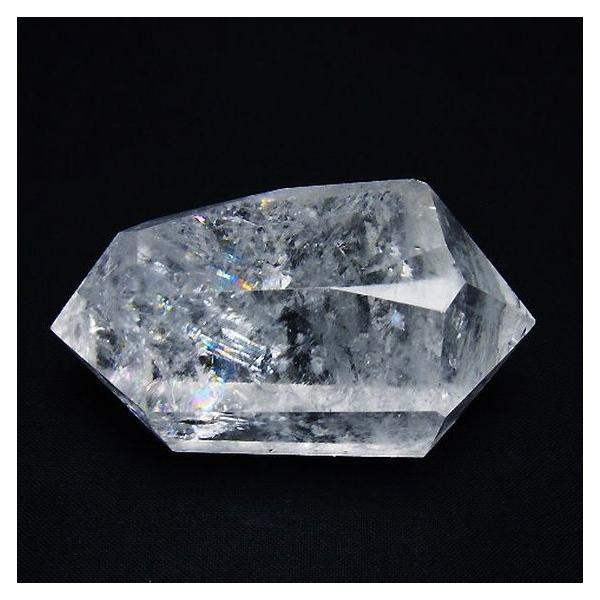 パワーストーン 天然石 虹入りヒマラヤ水晶ダブルポイント t98-2714