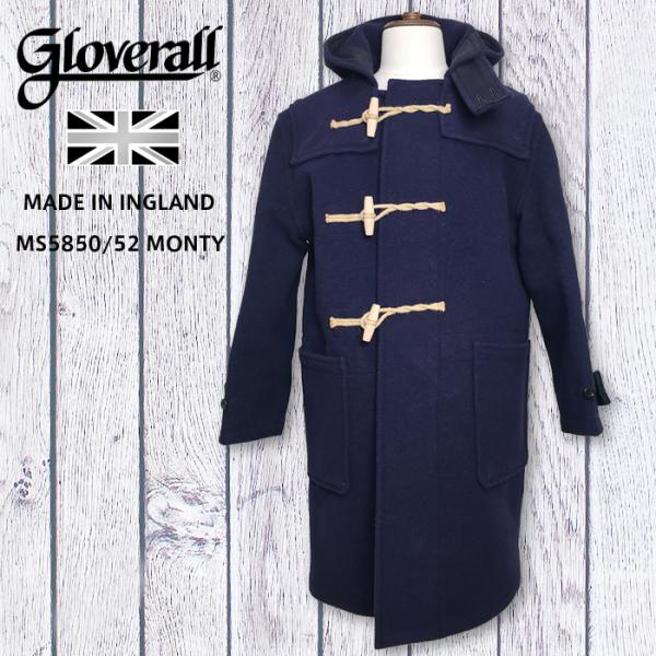 gloverall monty ダッフルコート 英国製 新品 36 コート Gloverall/グローバーオール MONTY モンティ NAVY ダッフルコート 5750