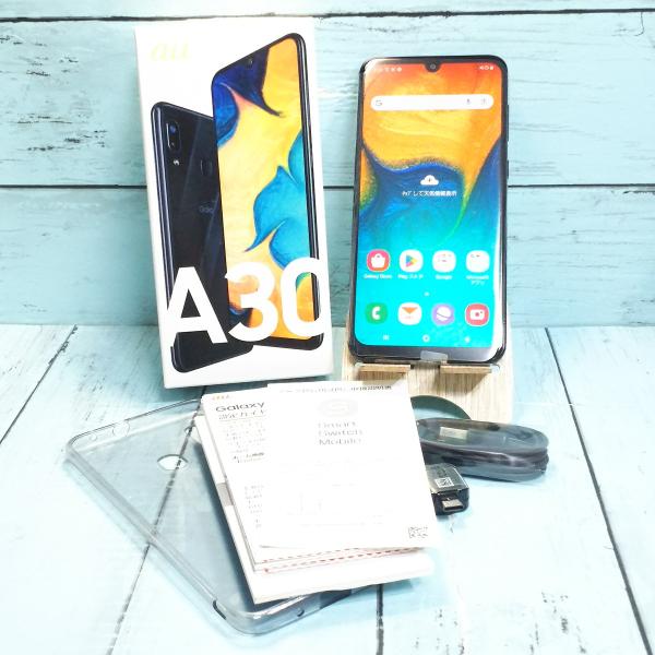 au Galaxy A30 SCV43 ブラック 本体 白ロム SIMロック解除済み au Galaxy A30 SCV43 ブラック 本体 白ロム SIMロック解除済み