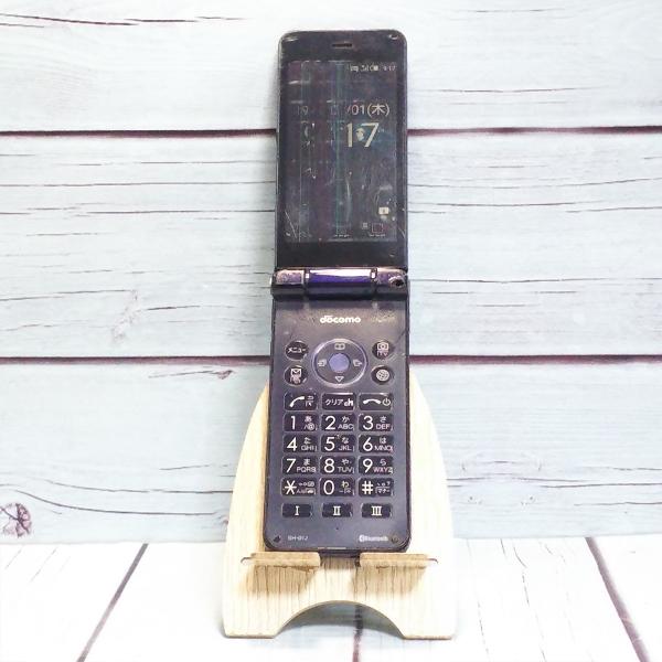 docomo AQUOS SH-01J ブルーブラック ネイビー ケータイ SHARP 本体 白