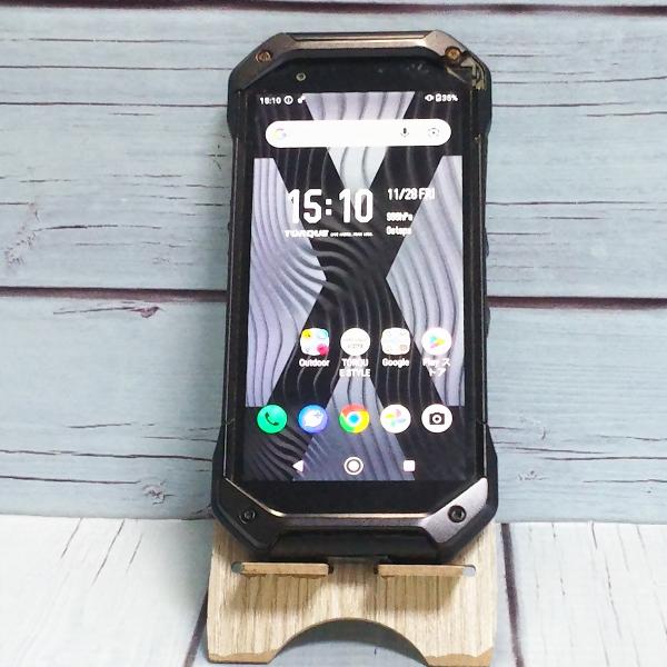 au 京セラ TORQUE 5G KYG01 ブラック 本体 白ロム [訳あり] SIMロック