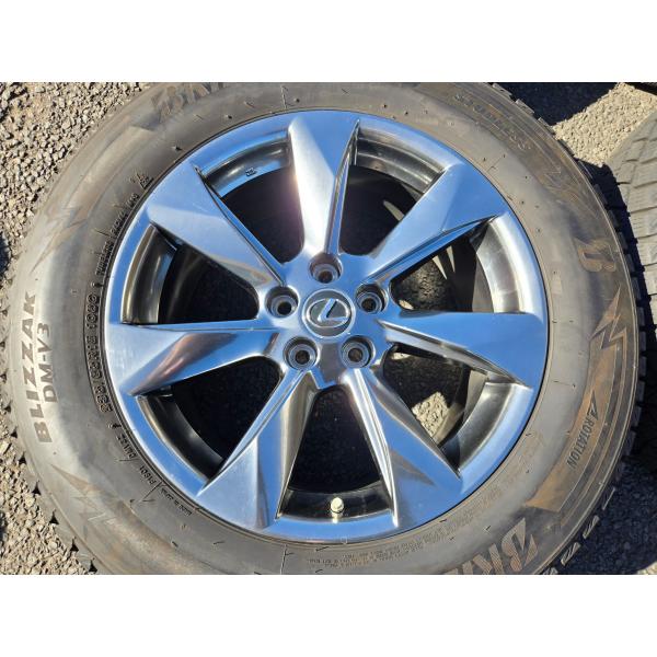 レクサス（LEXUS） 【送込】中古スタッドレス&アルミ4本☆レクサス 20