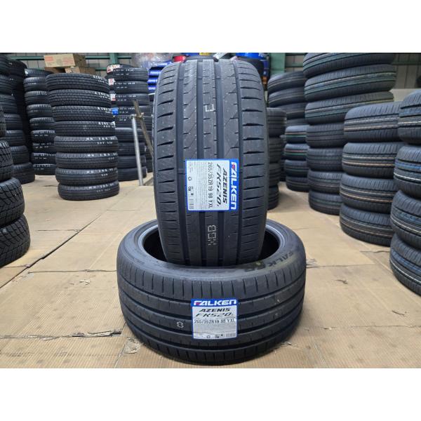 【即納・2本送込】レクサスGS/IS/RC 他★ファルケン★アゼニス FK520L 265/35R19★2026年製新品タイヤ