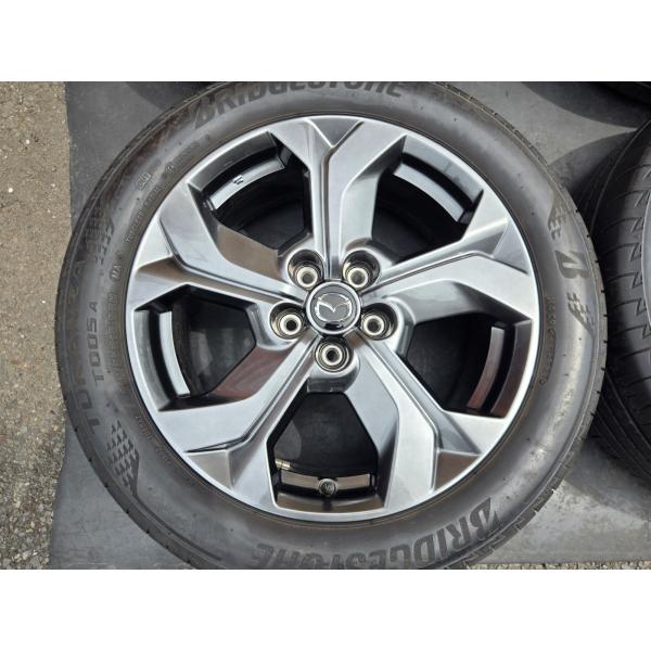 【4本価格】CX-30/MPV流用★マツダ MX-30純正★ブリヂストン T005 215/55R18 2021年製★車検用等