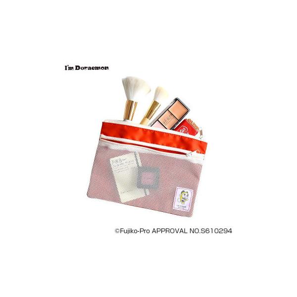 送料無料 ドラえもん I M Doraemon ダブルファスナーポーチ ドラミちゃん 旅行ポーチ Dr G0017 Rd Ab ホームショップつげ 通販 Yahoo ショッピング