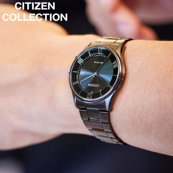 シチズン NIGHT COLOUR EDITION 腕時計 CITIZEN 時計 シチズンコレクション ナイトカラー エディション CITIZEN COLLECTION ブラック 男性 AS1064-53E