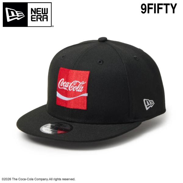 2026FW NEW ERA 9FIFTY Coca-Cola コカ・コーラ ブラック コカ・コーラ コラボ コカコーラ コーラ Coca Cola 飲料水 ニューエラ キャップ