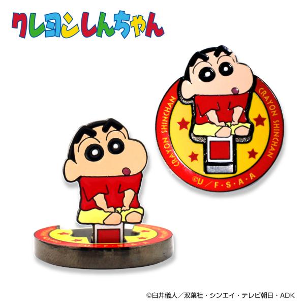 HTCゴルフ オリジナル フリップアップマーカー クレヨンしんちゃん