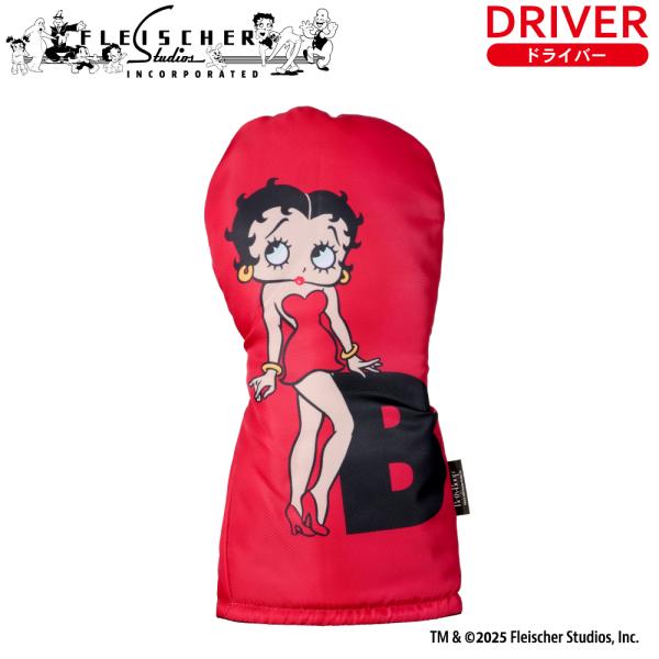 ヘッドカバー ベティー ブープ(TM) Betty Boop ドライバー用 キャットハンド ohc0081 キャラクター おしゃれ かっこいい アニメ DR用 ゴルフ用品 ポイント利用