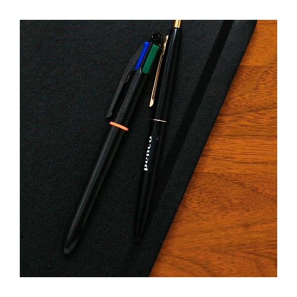 4色ボールペン BIC ビック PRO1.0 1.0mm 黒 赤 青 緑
