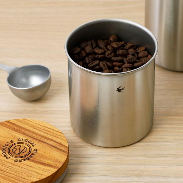 他サイト： グローカルスタンダードプロダクツ GLOCAL STANDARD PRODUCTS TSUBAME キャニスター ショート コーヒー 保存容器 ツバメ ステンレス コーヒー豆 ギフト 日本製の商品画像