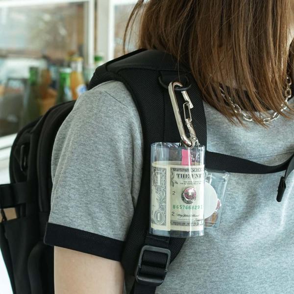 他サイト： 【ハイタイド限定カラー】財布 SALLIES Pocket Pal ポケットパル ミニマルウォレット (クリア) サリーズ 小さい財布 コンパクト ミニ財布 三つ折り財布 透明の商品画像