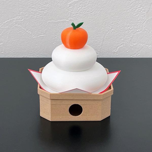 鏡餅 卓上 Pop-up Kagamimochi ポップアップ鏡餅 卓上 コンパクト 小型 鏡餅 正月飾り 簡単 テーブル インテリア 置物 オブジェ おしゃれ かわいい 日本製