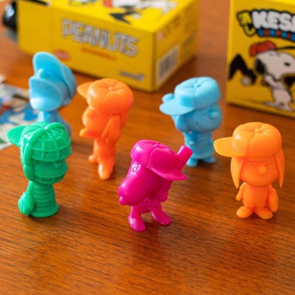 廃盤　SUPER 7 ピーナッツ ケシサプライズ ベースボール コンプ　ピンク SUPER 7 ピーナッツ ケシサプライズ ベースボール フラット