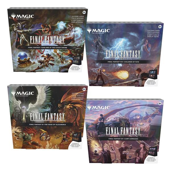 MTG FF シーンボックス 英語版 4種セット Final Fantasy TCG専門店 蓮屋 MtG & FaB & GA / 【EN】ファイナルファンタジー