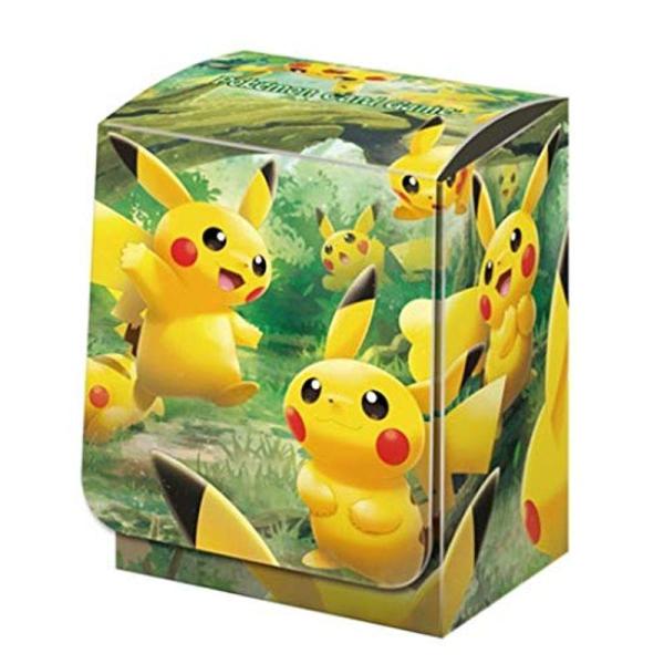 ポケモンカードゲーム 日本語版 デッキケース ピカチュウの森 : ホビー