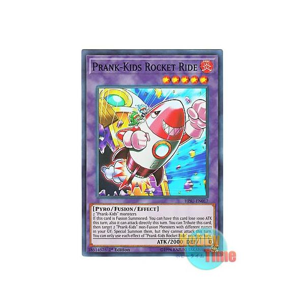 遊戯王 英語版 Hisu En017 Prank Kids Rocket Ride プランキッズ ロケット スーパーレア 1st Edition Buyee Servis Zakupok Tretim Licom Buyee Pokupajte Iz Yaponii