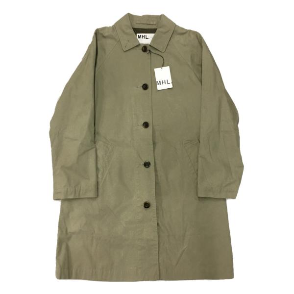 マーガレットハウエル MHL. ステンカラーコート 595-8110502 レディース SIZE M Margaret Howell 中古