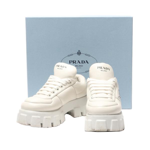 プラダ PRADA スタッズ スニーカー 38 サイズ24.5〜25㎝ org.jpg