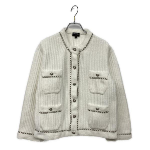 シャネル カーディガン 22AW P73520K10560 レディース SIZE 36 CHANEL