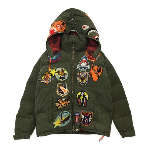 レディメイド ダウンジャケット A BATHING APEコラボ 21AW RM-I01-0000