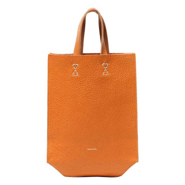 美品 エンダースキーマ トートバッグ paper bag small オレンジ