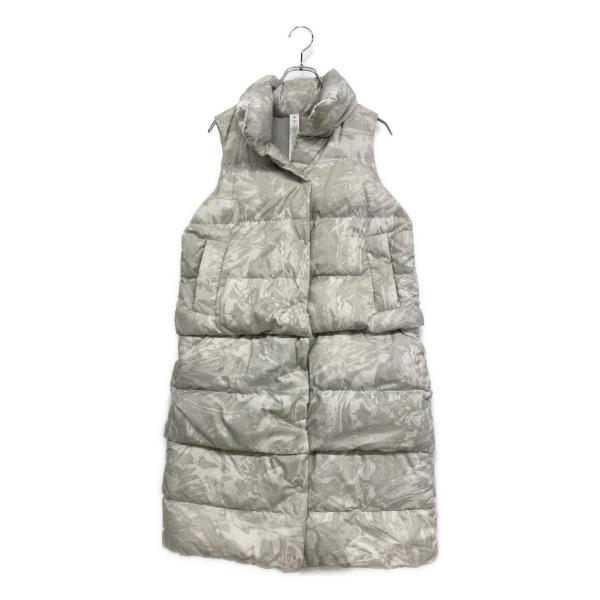 ルルレモン ダウンベスト 4WAY 総柄 レディース SIZE 4