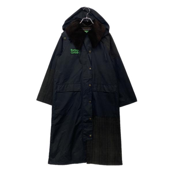 バブアー ガニー ロングコート フーディ レディース SIZE 8 BARBOUR