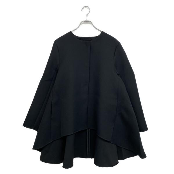 美品 ルフィル 25SS ナイロンストレッチフリルジャケット ライトアウター ルフィル ジャケット 534-4250106 レディース SIZE F LE PHIL 中古
