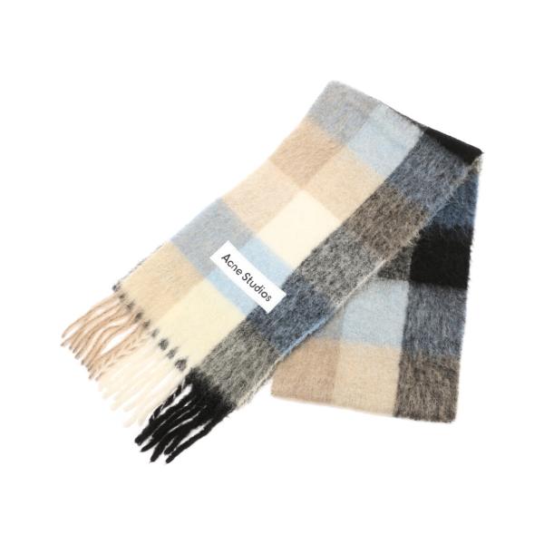 美品 アクネストゥディオズ マフラー マルチカラー CA0084 レディース