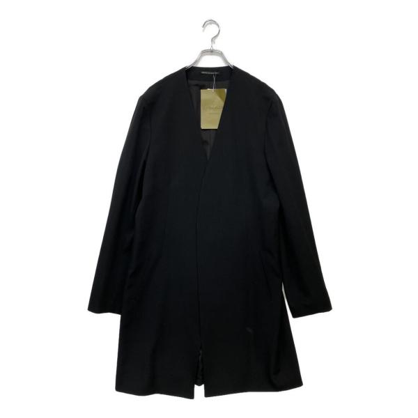 【激レア】80s　ヨウジヤマモト　プールオム　ウール　ダブルジャケット　コート 美品 ヨウジヤマモトプールオム ジャケット WOOL GABARDINE COLLARLESS