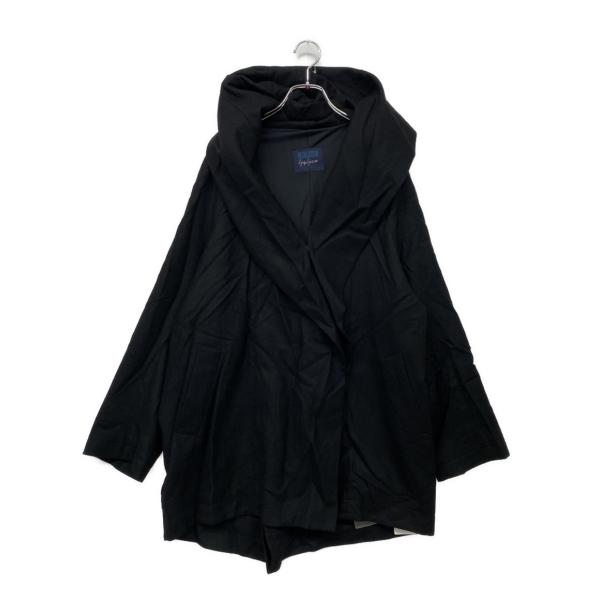 ヨウジヤマモト コート SAXONY R-HOODED CAPE COAT 2024aw FB-C51-102