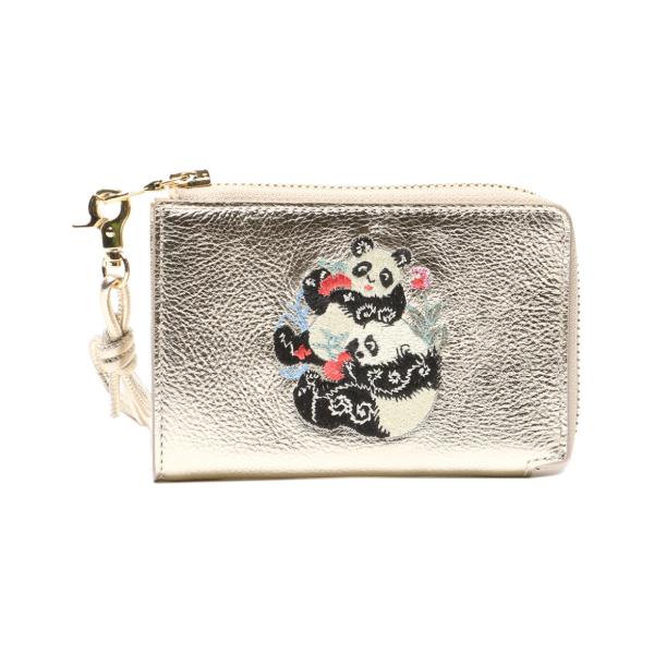 KEITA MARUYAMA（ケイタマルヤマ） 美品 イムラム 二つ折り財布 パンダ