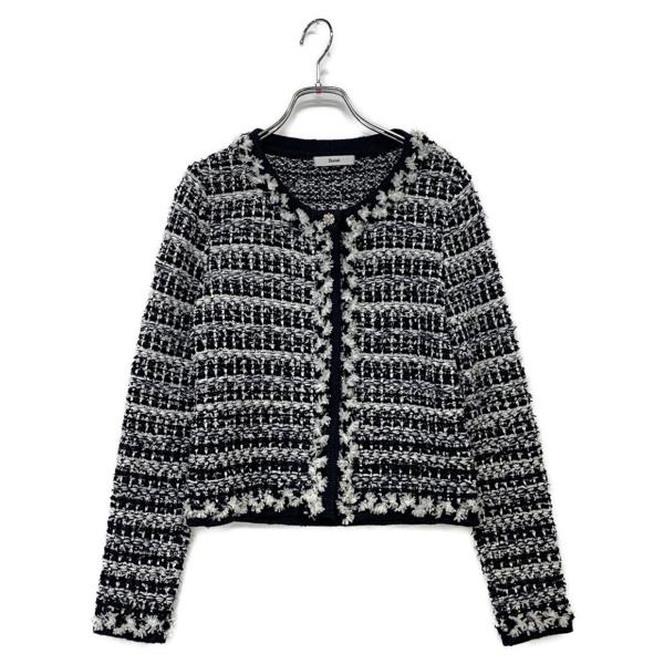 ルネ カーディガン ツイード ラメ レディース SIZE 38 Rene 中古