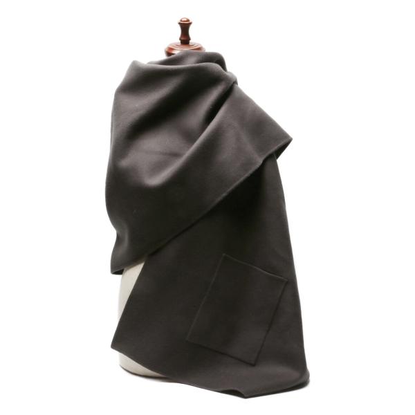 2025AW☆ウィムガゼット リバーケープ キャメル マフラー ストール