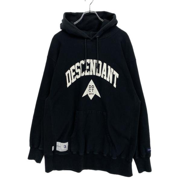 ディセンダント ロンハーマン パーカー ブラック メンズ SIZE 3