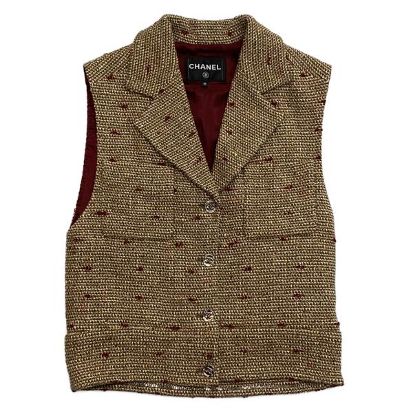 CHANEL（シャネル） 美品 ツイードベスト レディース SIZE 34 CHANEL
