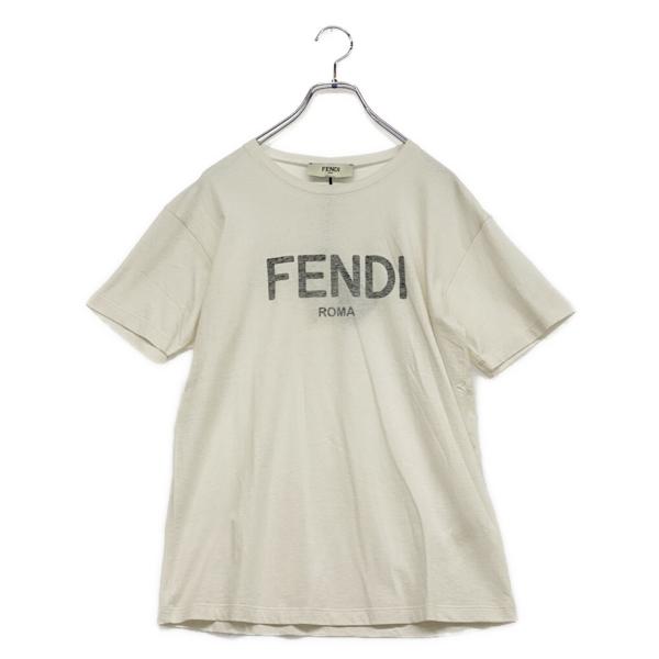 FENDI（フェンディ） 半袖Tシャツ ロゴT インサイドアウト メンズ