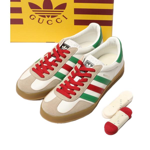 GUCCI（グッチ） 美品 アディダス スニーカー GAZELLE 726488