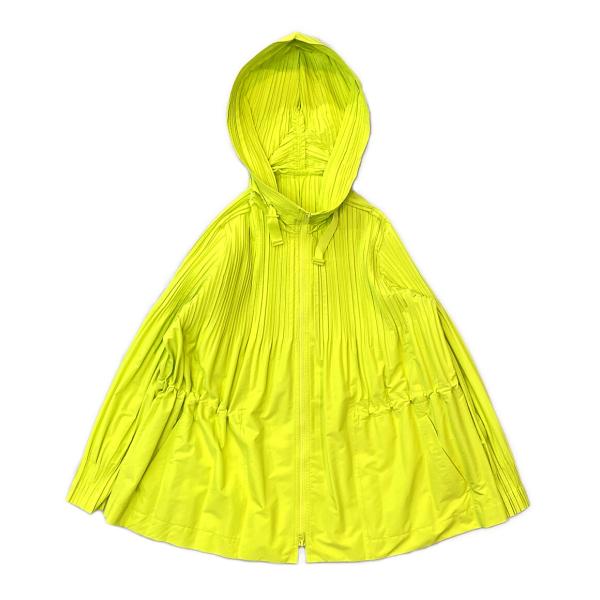 PLEATS PLEASE プリーツプリーズ ライムグリーン タンクトップ 3 PLEATS PLEASE プリーツプリーズ ライムグリーン タンクトップ 3